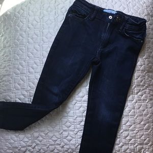 DL1961 toddler girls dark denim skinny jeans
